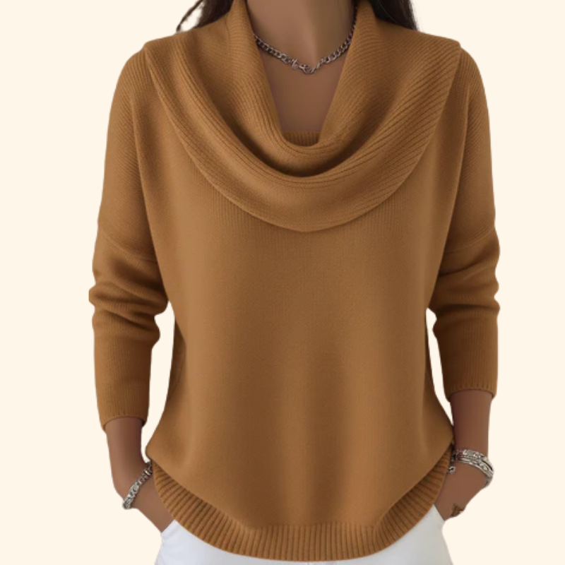 Amoria™ Elegant Cowl Jumper