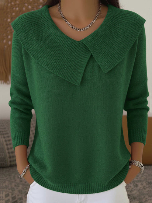 Lucy | Warmer Pullover with Soft Collar