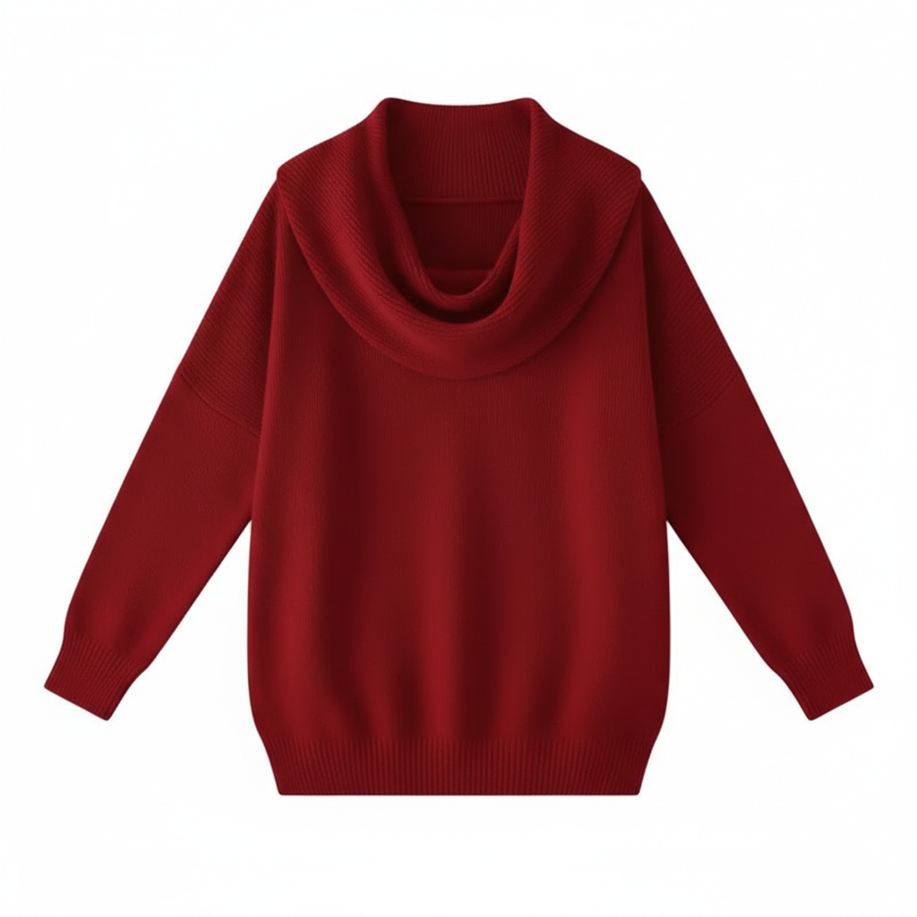 Amoria™ Elegant Cowl Jumper