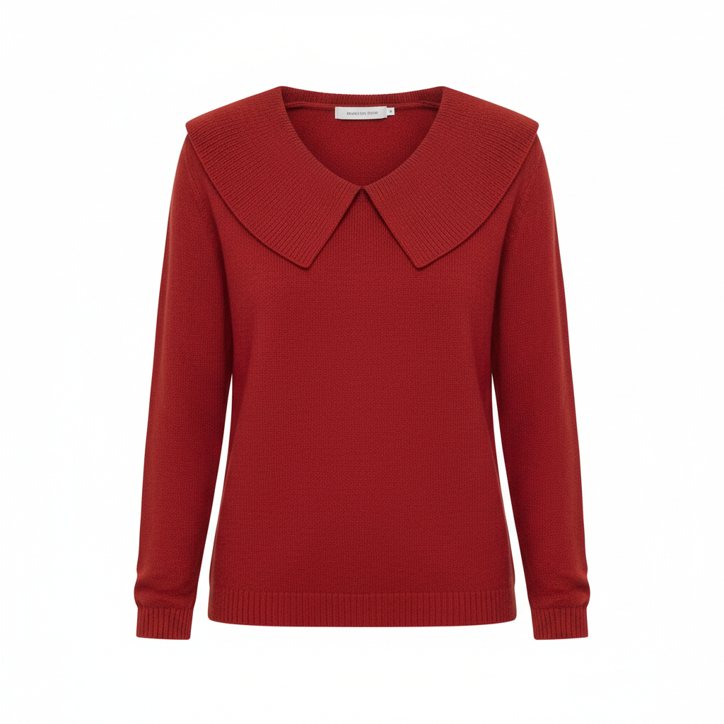 Lucy | Warmer Pullover with Soft Collar