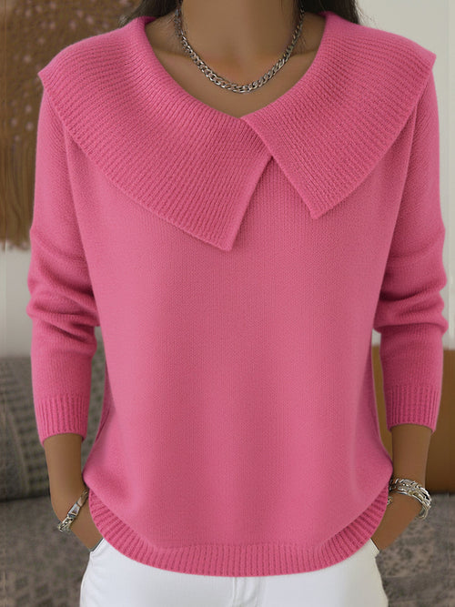 Lucy | Warmer Pullover with Soft Collar
